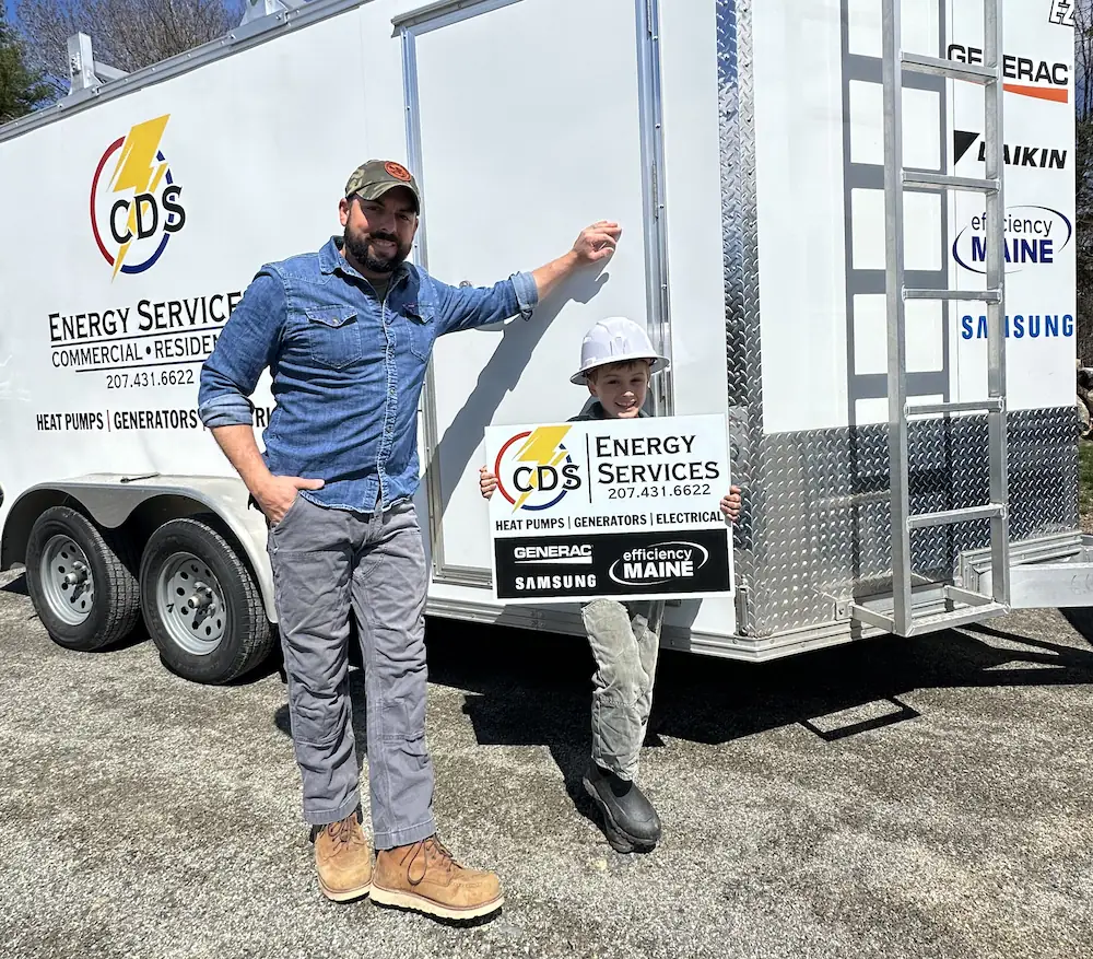 Dereck Shaw — Owner and Licensed Master Electrician at CDS Energy Services, Rome, Maine