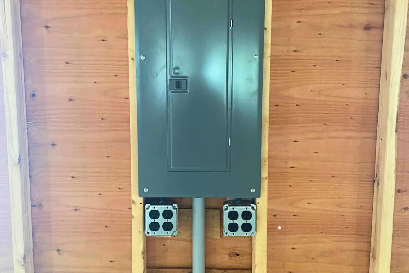 200-amp electrical panel upgrade installed by CDS Energy Services